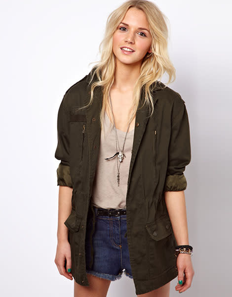 ASOS Army Parka, $93.25 at asos.com