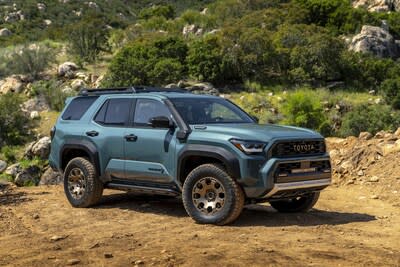 La Toyota 4Runner 2025 perfecciona su equipamiento para la aventura (PRNewsfoto/Toyota Motor North America)