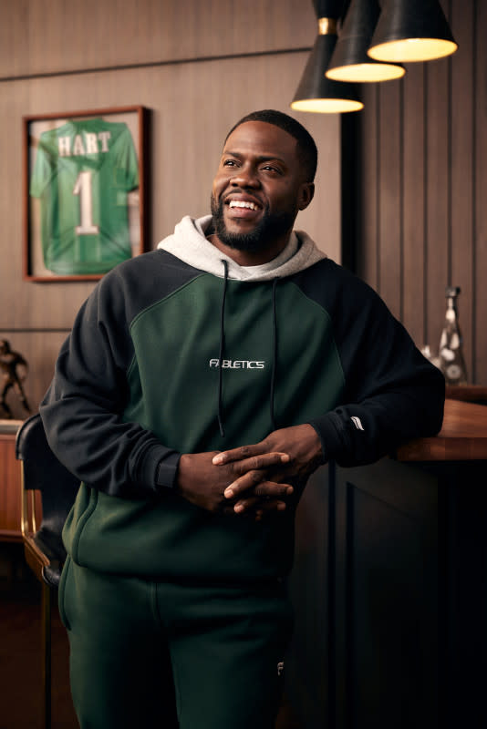Kevin Hart wears a selection from his new Fabletics Men's Wear line.<p>Courtesy Image</p>