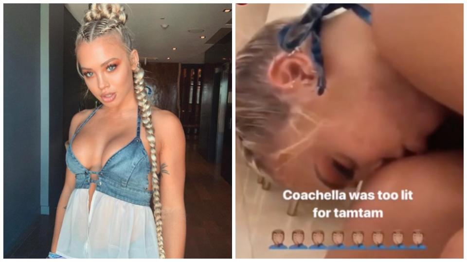 Tammy Hembrow has hit headlines again after partying too hard at Coachella. Photo: Instagram/Tammy Hembrow/mnymknmtch