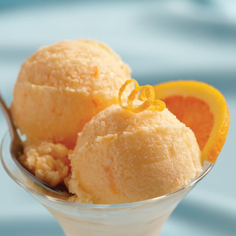 Orange Cream Granita