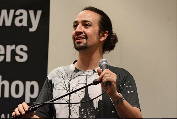 Lin-Manuel Miranda introduced the In The Heights performers.