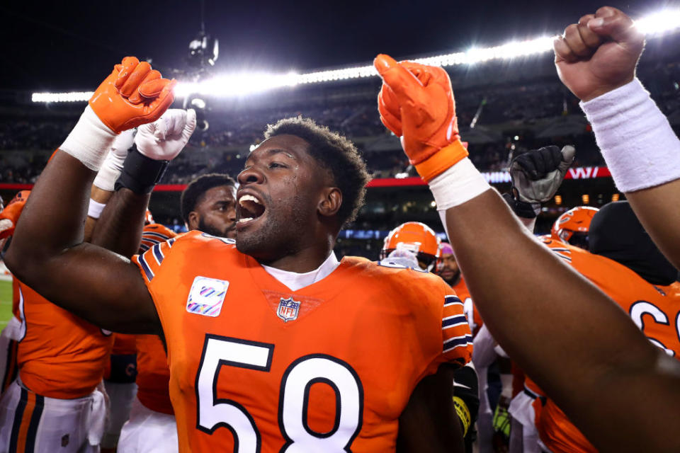 Chicago Bears against the Washington Commanders. Photo by Kevin Sabitus/Getty Images