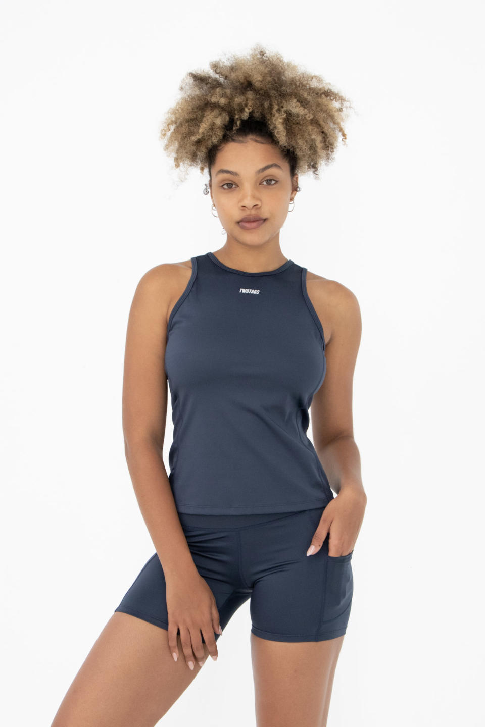 Woman in TwoTags activewear