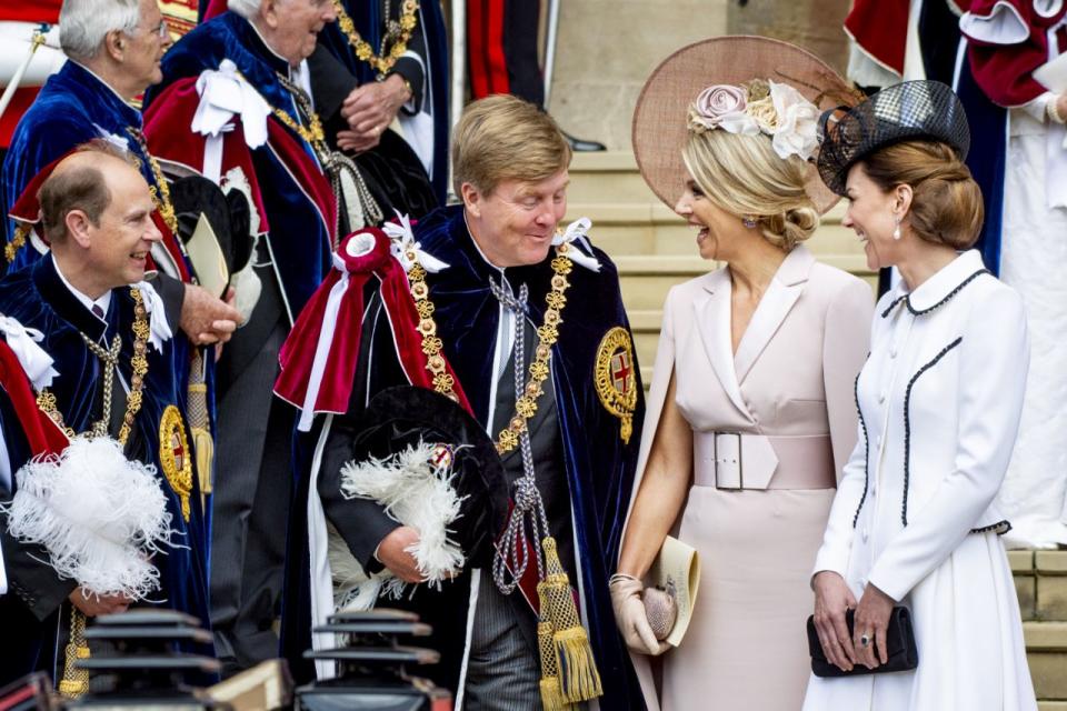 Hosenbandorden Zeremonie und Gottesdienst in Windsor Castle