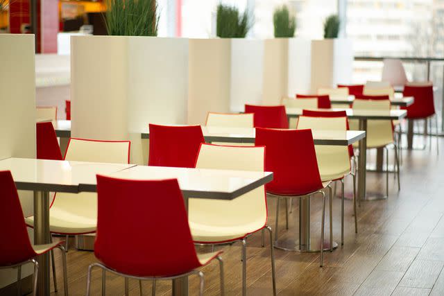 <p>Getty</p> food court -- stock image