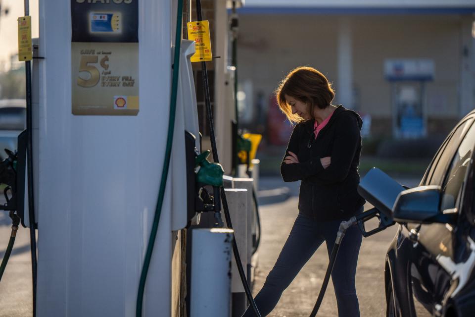 Gas prices are starting to tick up again after coming down from record highs in March