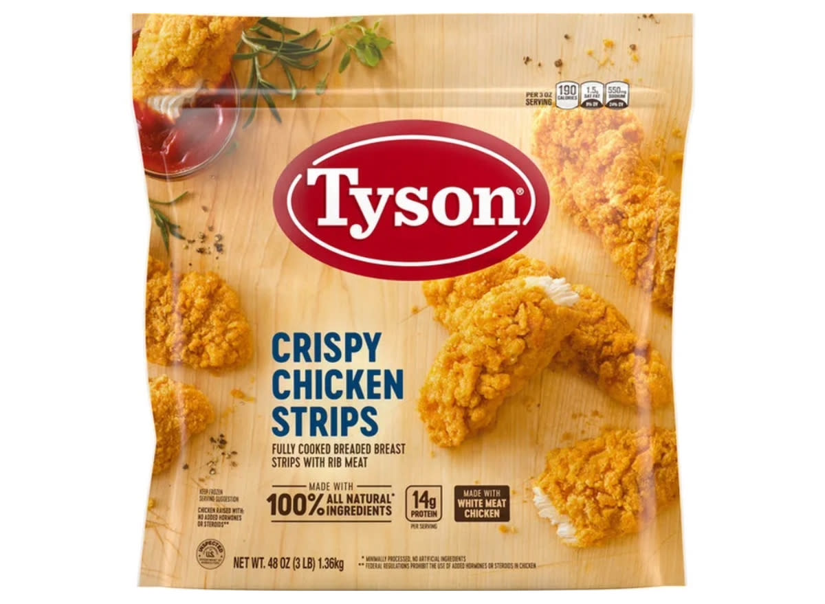 tyson crispy chicken strips