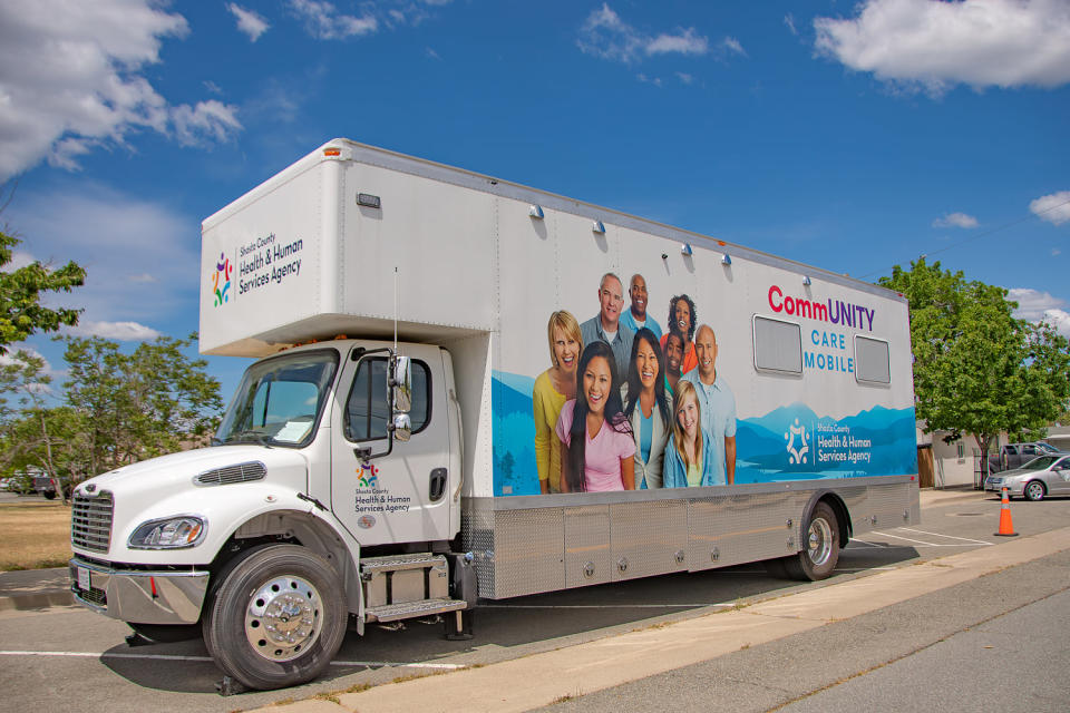 The Shasta Mobile Health Clinic. (Courtesy of Jai Winchell)