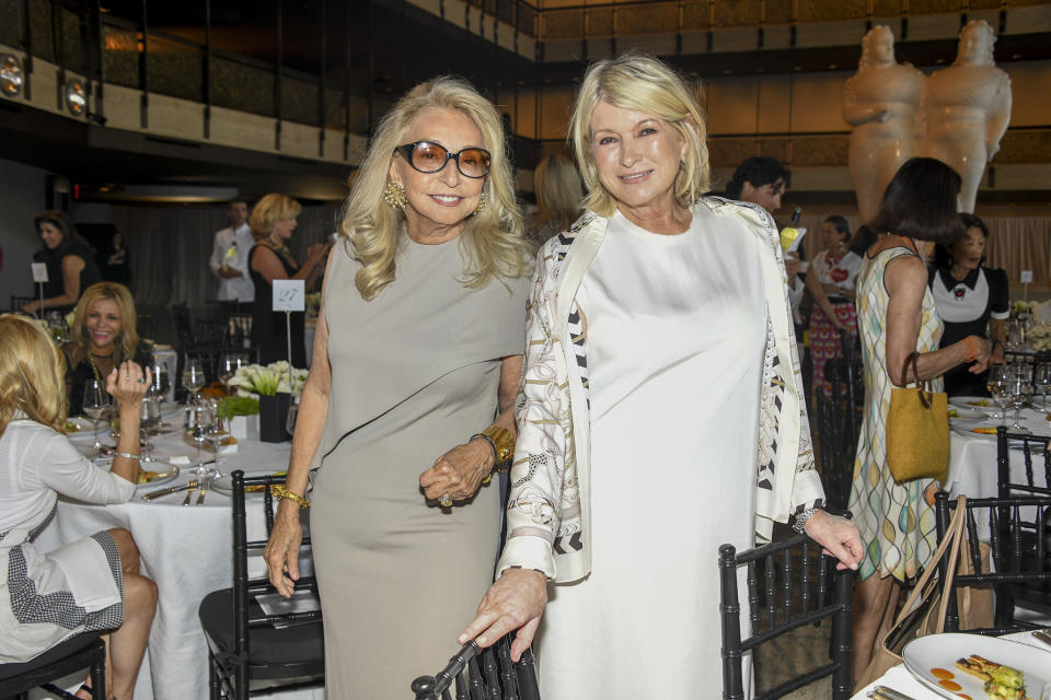Eleanora Kennedy and Martha Stewart at the 2018 Couture Council luncheon. - Credit: Clint Spaulding/WWD