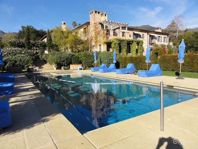 prince harry and meghans outdoor pool