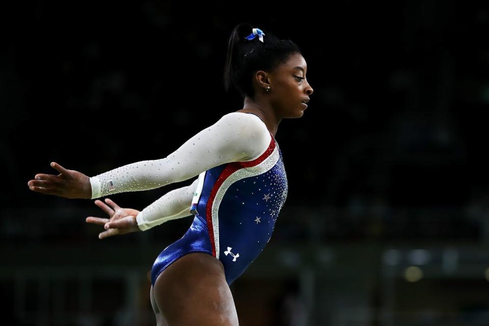 15) Simone Biles