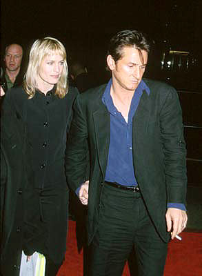 Robin Wright Penn and Sean Penn at the Beverly Hills premiere of Sony Pictures Classics' Sweet and Lowdown