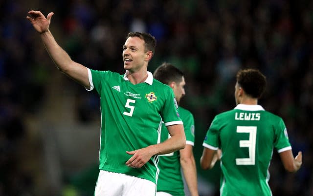 Jonny Evans has made over 100 appearances for his country