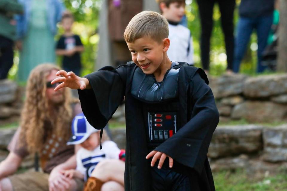May the Fourth Be With You Star Wars celebration at McConnell Springs May 4, 2023.