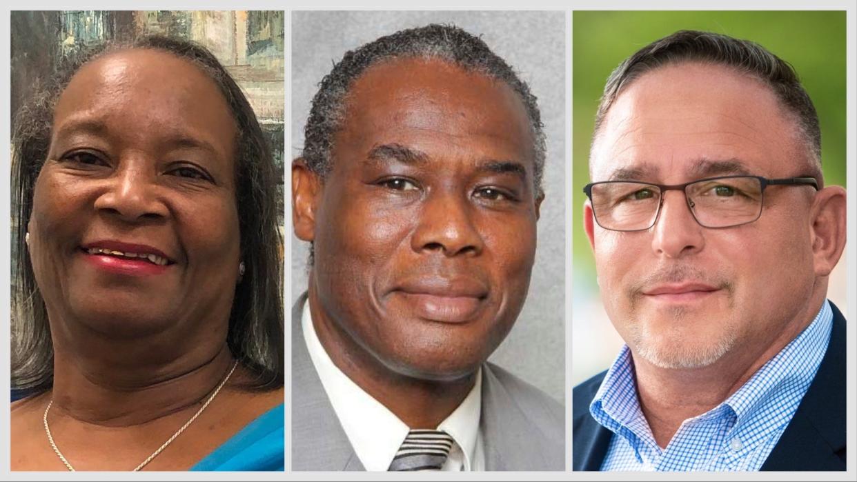 Lolita Berrien, Samuel Simmons and Guy LaLonde Jr. are vying for the Northwest District seat previously held for over 12 years by former Commissioner Phillip Walker.