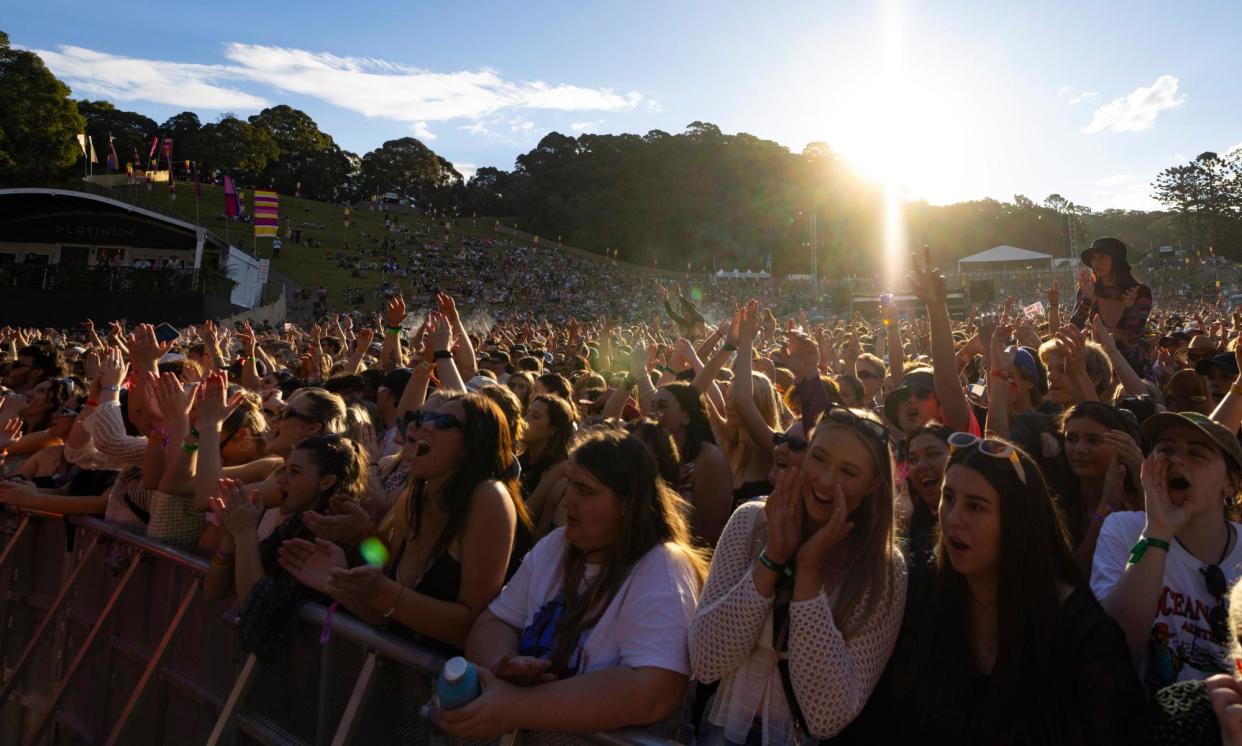 <span>As recently as February, the NSW government was scrambling to broker a grants package to ensure Splendour in the Grass (pictured in 2023) went ahead this year.</span><span>Photograph: Matt Jelonek/Getty Images</span>