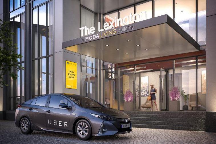 Tenants will get £100 a month Uber credit if they forgo a parking space: Moda Living