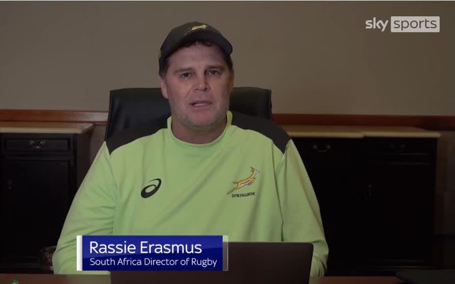 Rassie Erasmus - SKY SPORTS