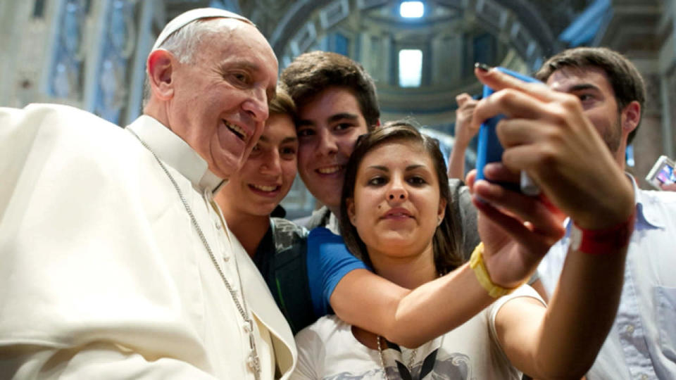 The Pope’s First Selfie