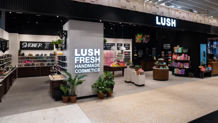 LUSH漢神巨蛋店。品牌提供