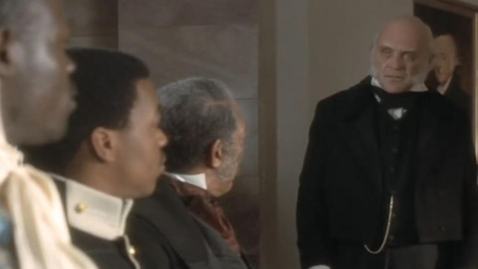 Anthony Hopkins As John Quincy Adams In Amistad