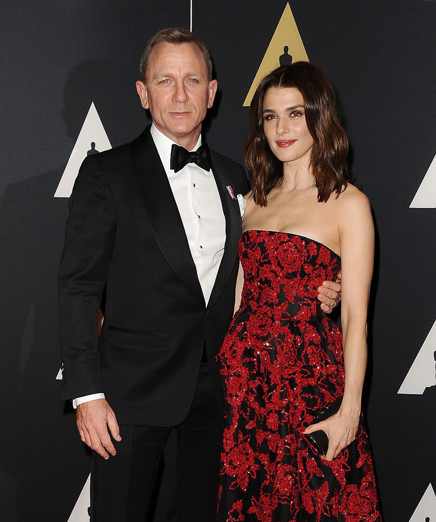 actor daniel craig and actress rachel weisz attend the 7th annual governors awards at the ray dolby ballroom at hollywood highland