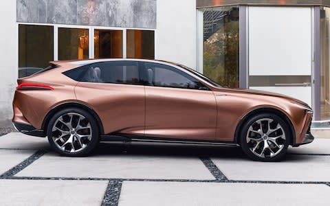 Lexus LF-1 Limitless luxury SUV concept - unveiled Detroit auto show Jan 2018