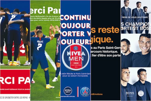 PSG sponsors