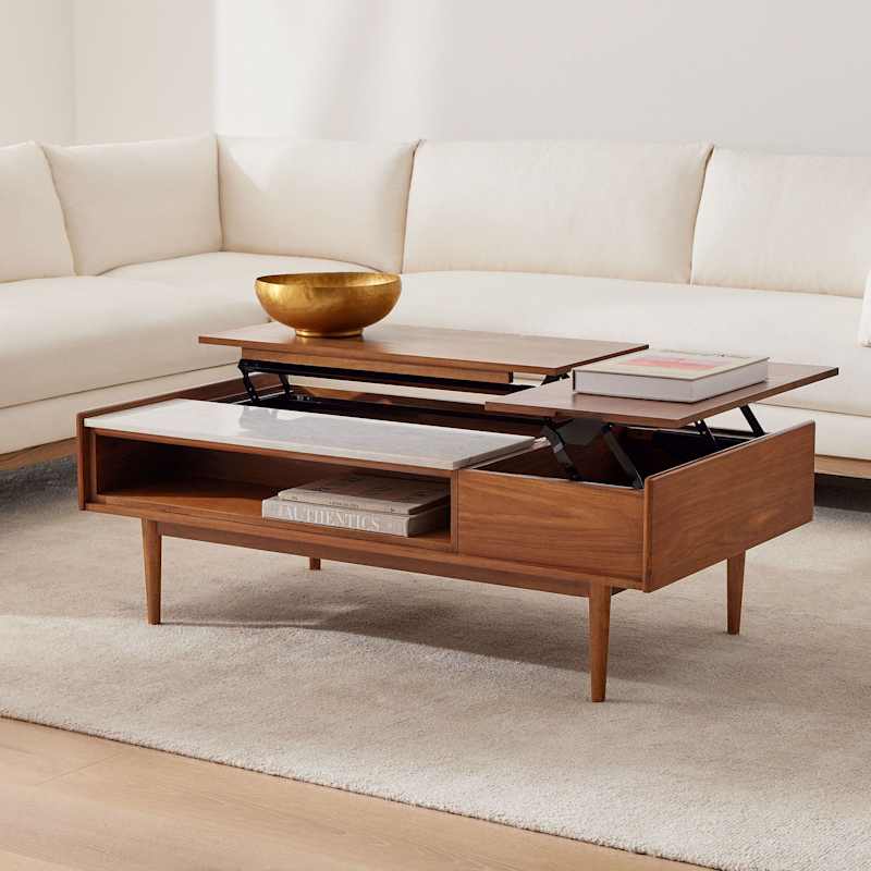 Mid-century pop-up coffee table