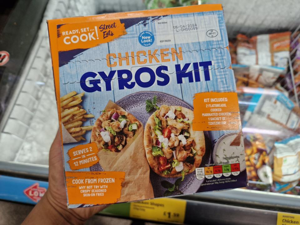 Ready, Set ... Cook chicken gyros