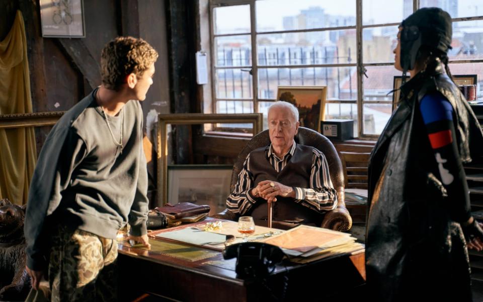 Poor Michael Caine, says Tim Robey, carries an air of despair throughout his scenes - Sky