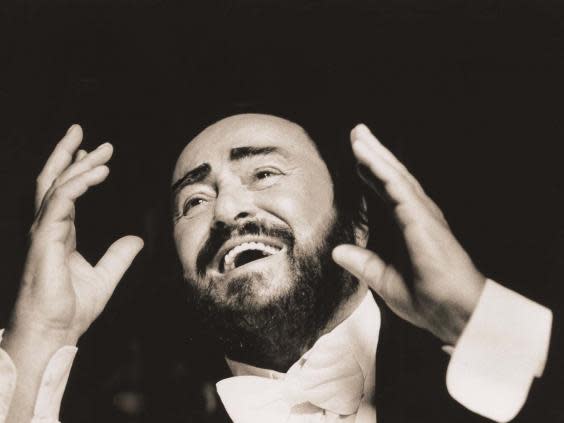 Famed opera tenor Luciano Pavarotti (Sacha Gusov/Decca Records )