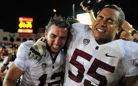 Andrew Luck and Jonathan Martin