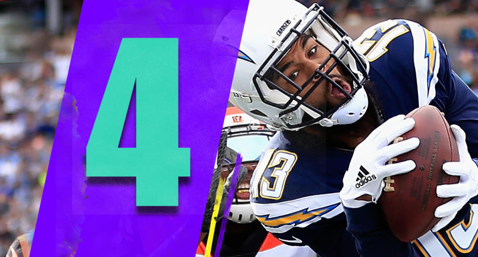 <p>Sunday was a tough spot for the Chargers, coming off a huge road win over the Steelers with a massive AFC West game against the Chiefs coming on Thursday. You don’t want to have to stop a two-point conversion to avoid going to overtime at home against the Bengals, but it’s somewhat explainable. Now they get their shot on Thursday night to keep the AFC West race interesting. (Keenan Allen) </p>