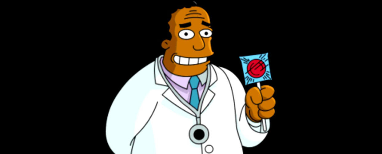 Dr Hibbert from The Simpsons (Credit: Disney)