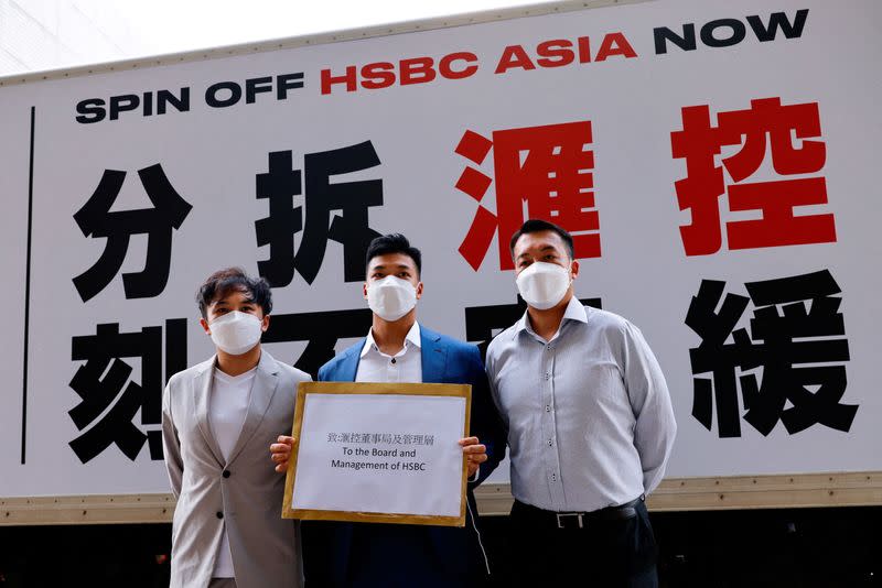 FILE PHOTO: HSBC Holdings PLC Annual Shareholders Meeting