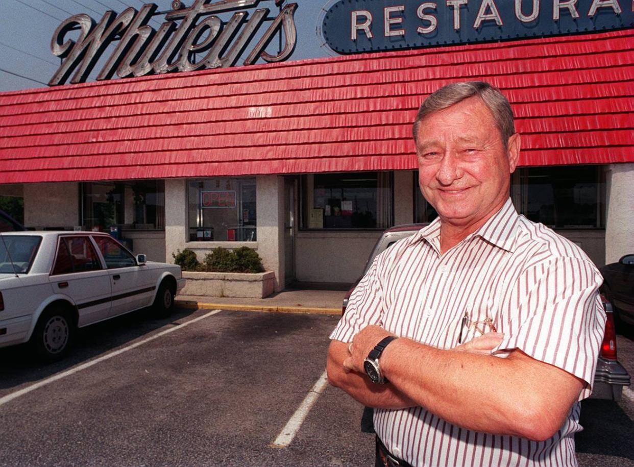 Whitey Prevatte, owner of Whitey's restaurant and Motel off of Market Street, in a photo from 1995. STARNEWS FILE PHOTO