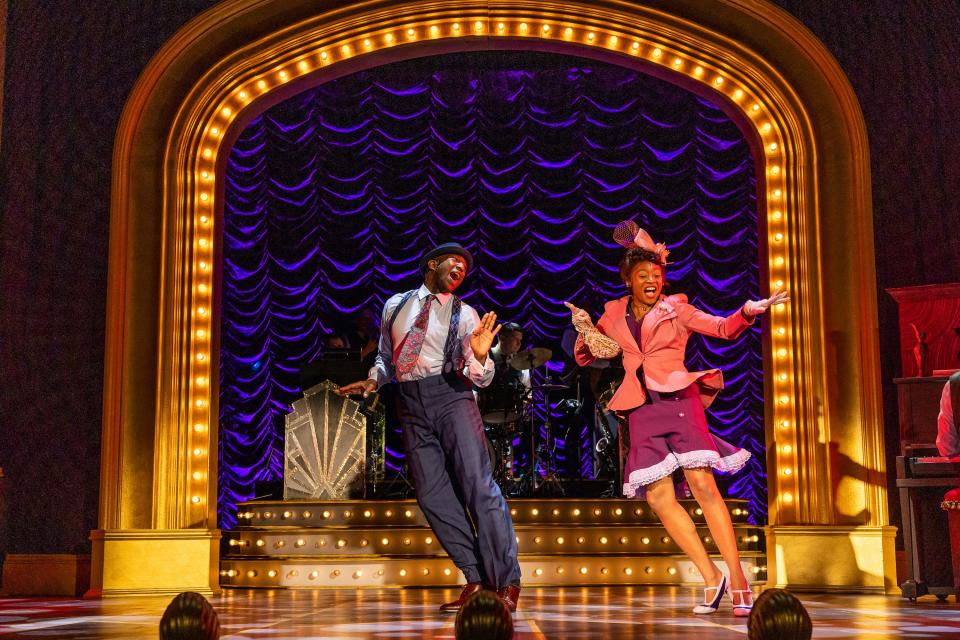 Anthony Wayne and Ciara Elyse Harris kick up their heels in "Ain't Misbehavin'" at the Cape Playhouse through June 17.