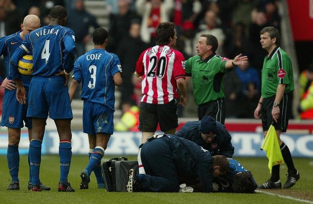 David Prutton pushed Alan Wiley after being sent off