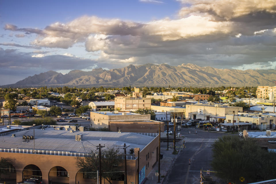 The city of Tucson. 