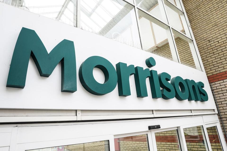 Morrisons has reported its strongest sales growth for three years (Ian West/PA) (PA Wire)