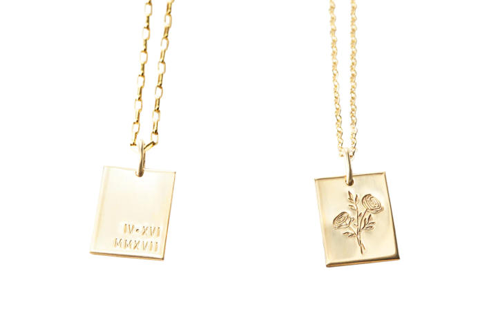 <p>"I love how these necklaces have a pretty illustration on the front so that the personal inscription is close to your heart." </p> <p><strong>Buy it! </strong>GLDN Personalized Marseille Necklace, from $86; <a href="https://gldn.com/products/byo-marseille-necklace?variant=33599813746819&currency=USD&utm_medium=product_sync&utm_source=google&utm_content=sag_organic&utm_campaign=sag_organic&gclid=CjwKCAjw8JKbBhBYEiwAs3sxNzycQXAVgoS_928E7vbk5uD5wNHaU8oxx378D2d77fD5ou5lwuxeaRoCMfYQAvD_BwE" rel="nofollow noopener" target="_blank" data-ylk="slk:gldn.com" class="link ">gldn.com</a></p>