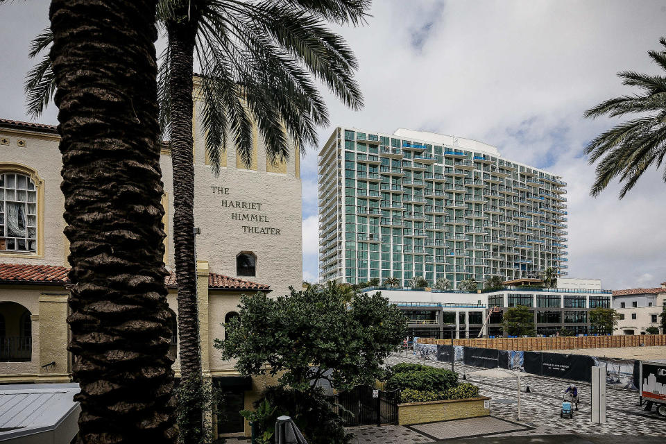 The Laurel, a new luxury apartment complex at CityPlace.