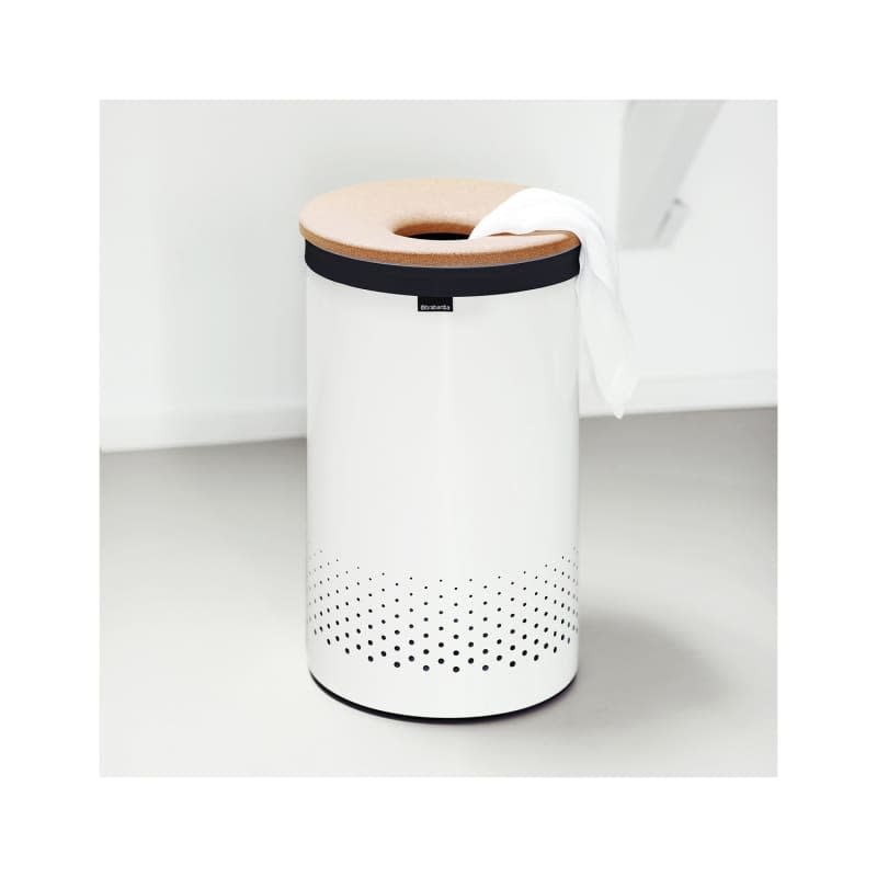 Brabantia Laundry Bin with Cork Lid, Large