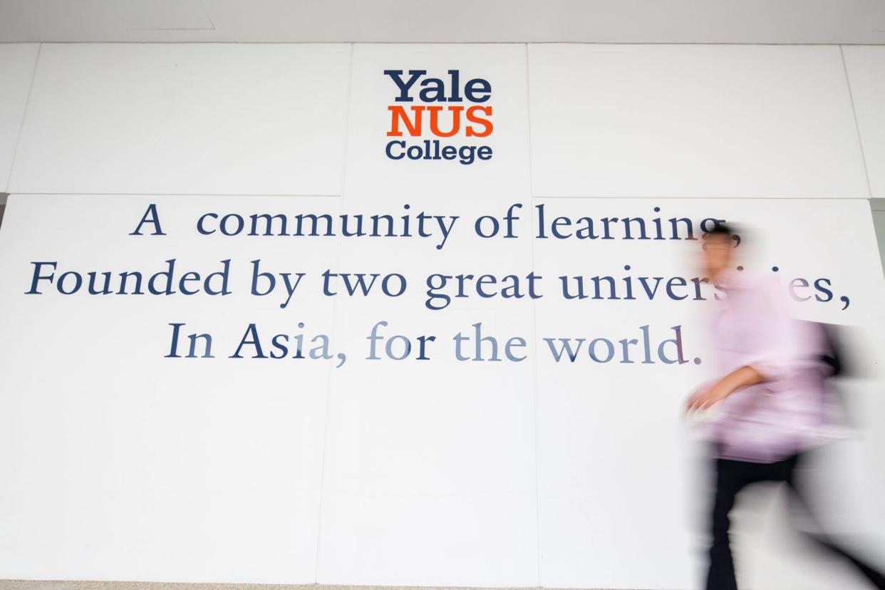 (PHOTO: Facebook / Yale-NUS College)