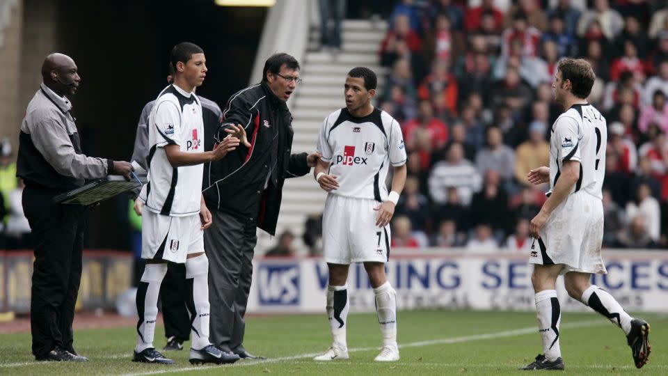 Briggs (left) made history in 2007 by becoming the youngest player to play in the English Premier League. - Lee Smith/Action Images/Reuters