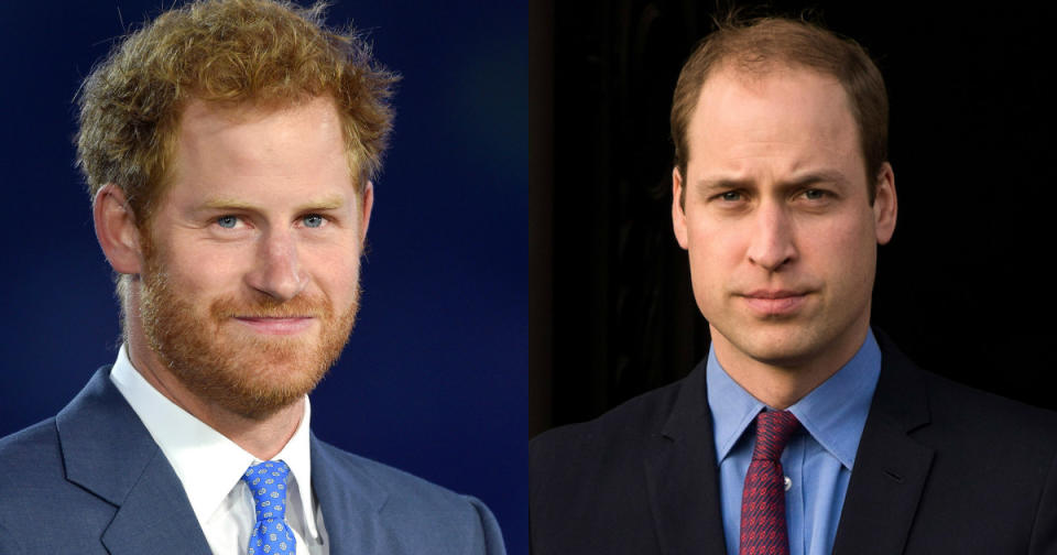 Brotherly love: Prince William supports Prince Harry’s decision to release a statement (Copyright: Getty/Richard Stonehouse/Karwai Tang)