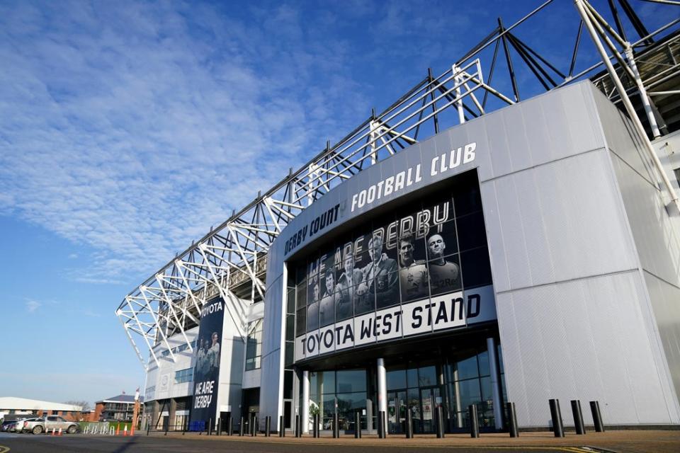 A meeting between the EFL and Derby’s administrators has been delayed to allow the administrators time to make “additional progress” (Zac Goodwin/PA) (PA Wire)
