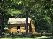 Seine frühesten Erinnerungen hatte Abraham Lincoln nicht an seinen Geburtsort, sondern an sein späteres Zuhause Knob Creek. Auch diese Farm liegt im Bundesstaat Kentucky. Foto: Kentuckytourism.com